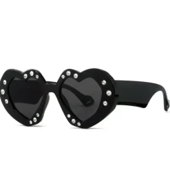 Sunglasses*Boogzel Clothing Grunge Style Bold Heart-Shaped Sunglasses