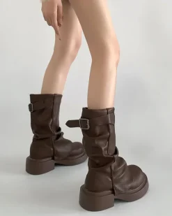 Boots / Platform Boots*Boogzel Clothing Grunge Style Slouch Boots
