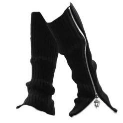 Other|Socks*Boogzel Clothing Grunge Zip Up Leg Warmers