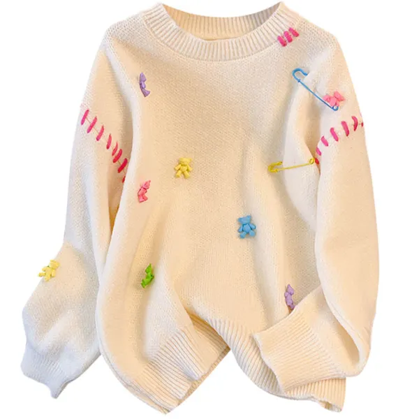 Sweaters*Boogzel Clothing Gummy Bear Knit Sweater