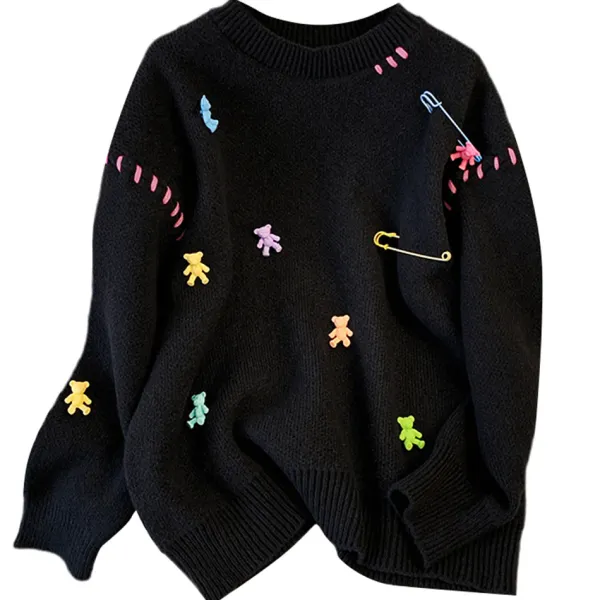 Sweaters*Boogzel Clothing Gummy Bear Knit Sweater
