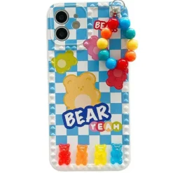 Iphone Cases*Boogzel Clothing Gummy Bear Plaid iPhone Case