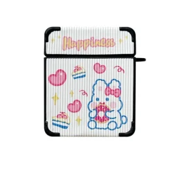 Iphone Cases*Boogzel Clothing Happiness Airpods Case White