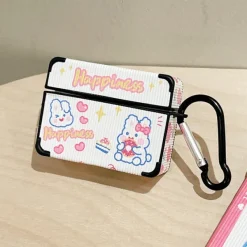 Iphone Cases*Boogzel Clothing Happiness Airpods Case White