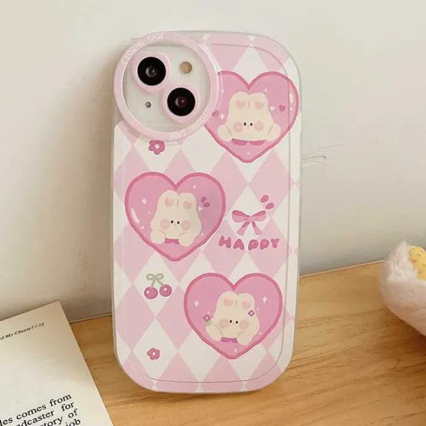 Iphone Cases*Boogzel Clothing Happy Bunny iPhone Case Pink