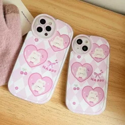Iphone Cases*Boogzel Clothing Happy Bunny iPhone Case Pink