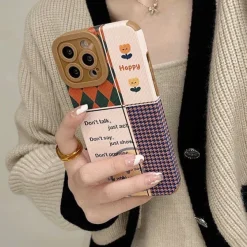 Iphone Cases*Boogzel Clothing Happy Patchwork iPhone Case