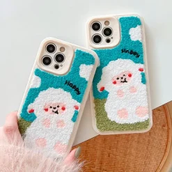 Iphone Cases*Boogzel Clothing Happy Sheep Embroidery iPhone Case