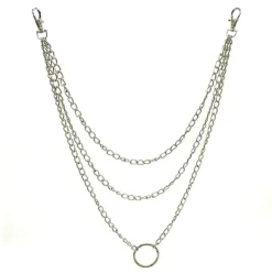 Necklaces & Chokers*Boogzel Clothing Hard To Impress Chain Necklace Silver