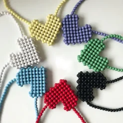Bags & Purses*Boogzel Clothing Heart Beaded Handbag