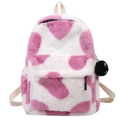 Bags & Purses*Boogzel Clothing Heart Crush Fuzzy Backpack