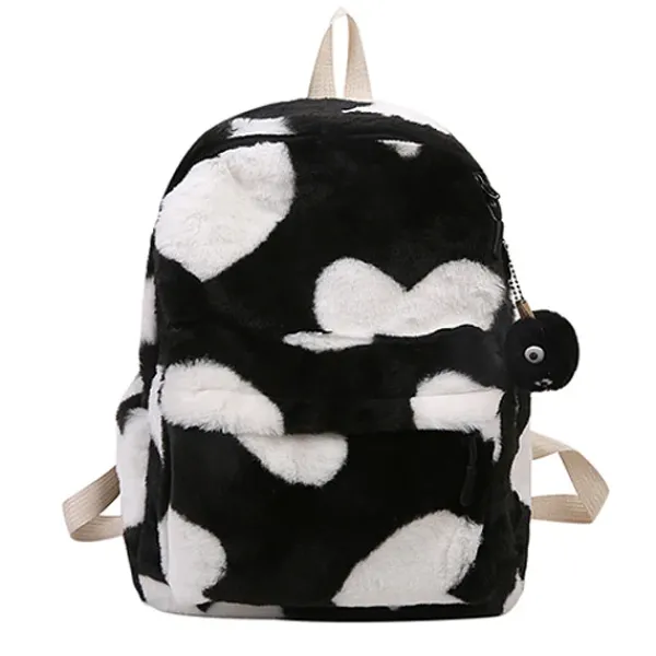Bags & Purses*Boogzel Clothing Heart Crush Fuzzy Backpack