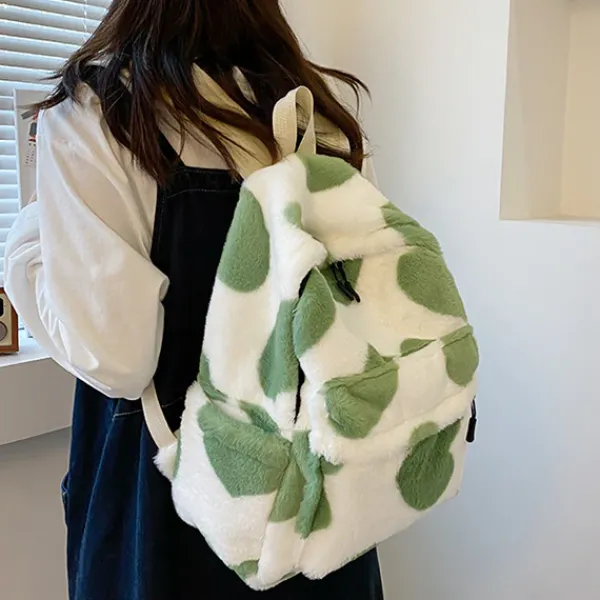 Bags & Purses*Boogzel Clothing Heart Crush Fuzzy Backpack
