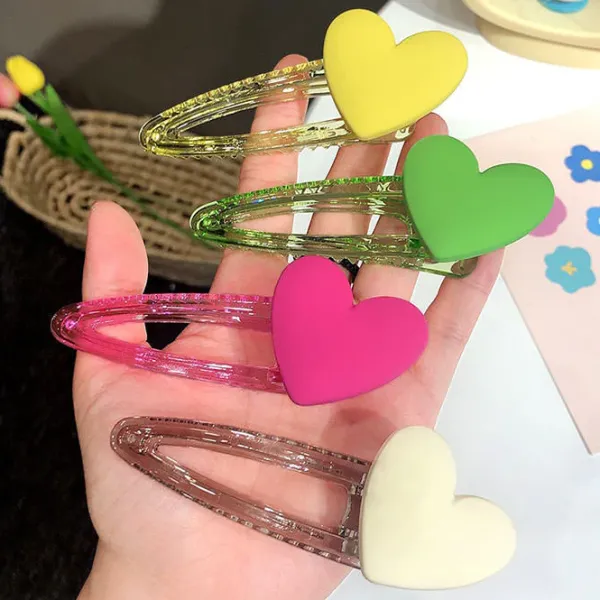 Hair Accessories*Boogzel Clothing Heart Crush Hair Clips