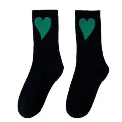 Socks*Boogzel Clothing Heart Crush Ribbed Socks