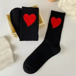 Socks*Boogzel Clothing Heart Embroidery Socks