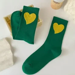 Socks*Boogzel Clothing Heart Embroidery Socks