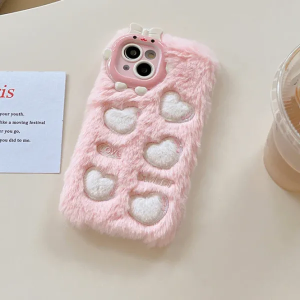 Iphone Cases*Boogzel Clothing Heart Furry iPhone Case