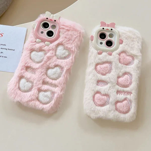 Iphone Cases*Boogzel Clothing Heart Furry iPhone Case