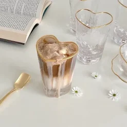 Aesthetic Kitchen|Aesthetic Room Decor*Boogzel Clothing Heart Glass Cup