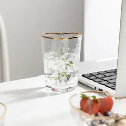 Aesthetic Kitchen|Aesthetic Room Decor*Boogzel Clothing Heart Glass Cup