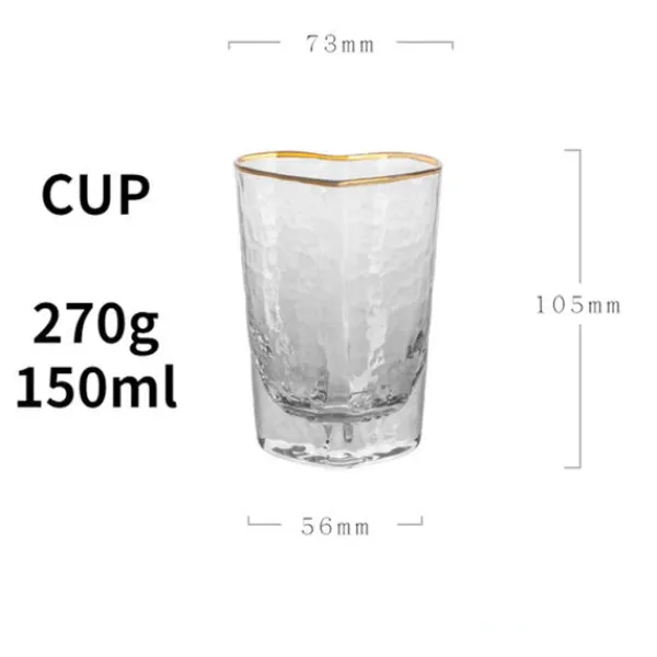 Aesthetic Kitchen|Aesthetic Room Decor*Boogzel Clothing Heart Glass Cup