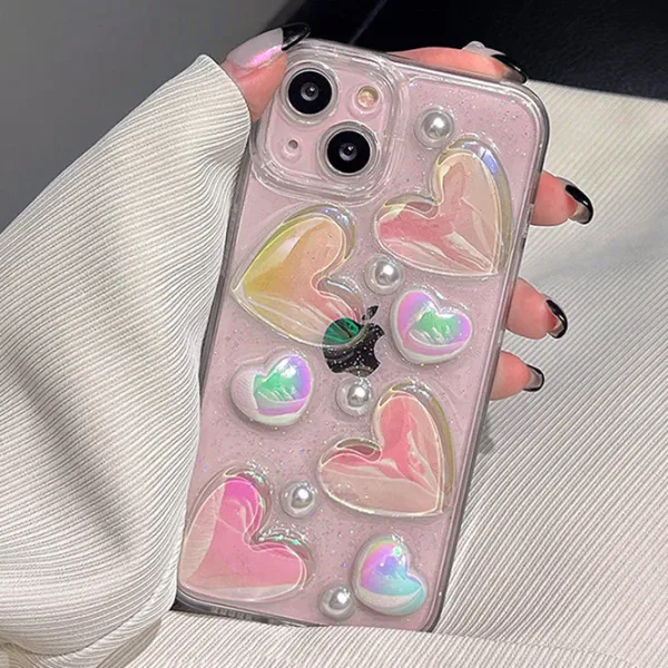 Iphone Cases*Boogzel Clothing Heart Glitter iPhone Case