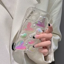 Iphone Cases*Boogzel Clothing Heart Glitter iPhone Case