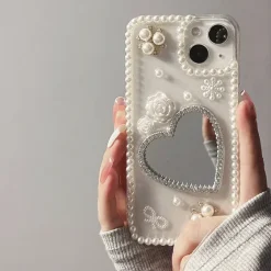 Iphone Cases*Boogzel Clothing Heart Mirror iPhone Case Clear