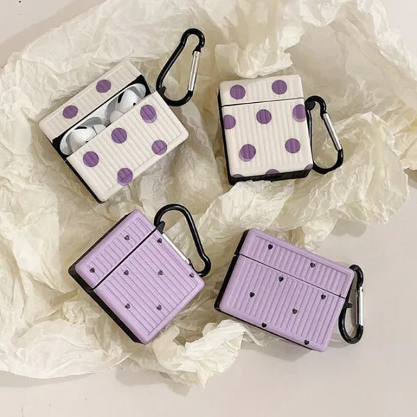 Iphone Cases*Boogzel Clothing Heart Polka Dot Airpods Case