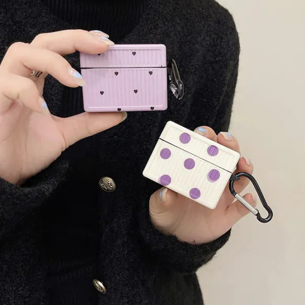 Iphone Cases*Boogzel Clothing Heart Polka Dot Airpods Case