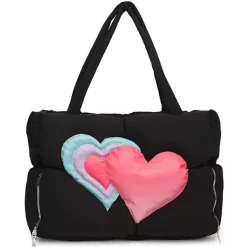 Bags & Purses*Boogzel Clothing Heart Puffer Handbag