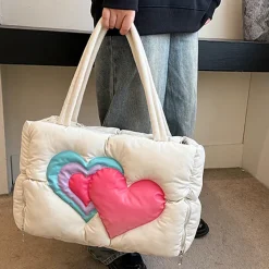 Bags & Purses*Boogzel Clothing Heart Puffer Handbag