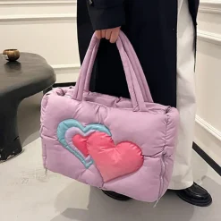 Bags & Purses*Boogzel Clothing Heart Puffer Handbag