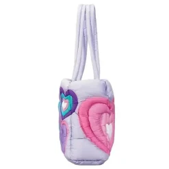 Bags & Purses*Boogzel Clothing Heart Puffer Shoulder Bag Purple/pink