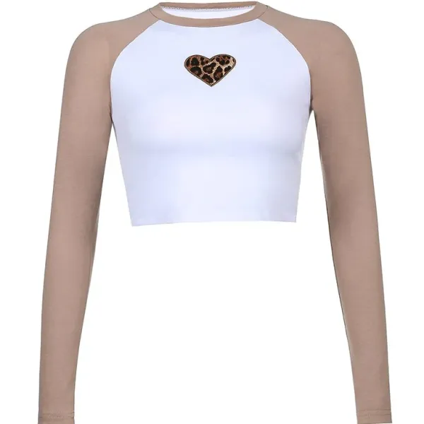 Long Sleeve Tops*Boogzel Clothing Heart Raglan Tee