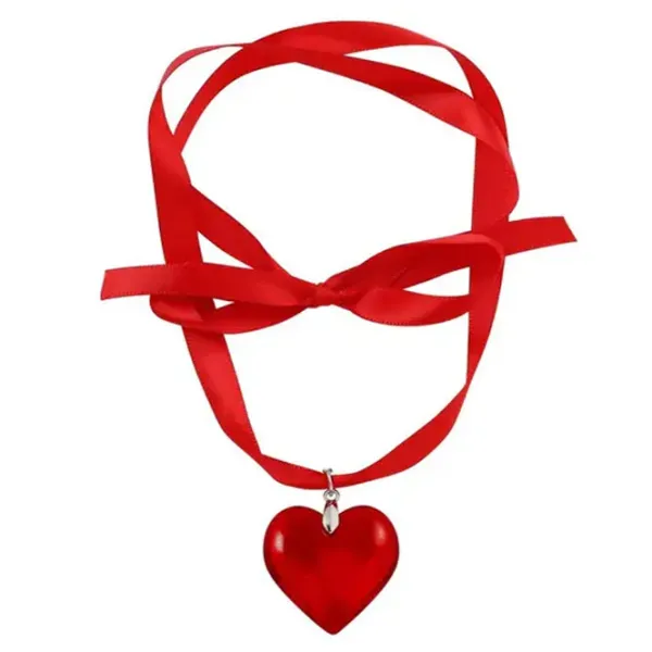 Necklaces & Chokers*Boogzel Clothing Heart Satin Ribbon Necklace