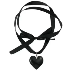 Necklaces & Chokers*Boogzel Clothing Heart Satin Ribbon Necklace