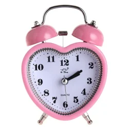 Aesthetic Room Decor*Boogzel Clothing Heart Twin Bell Alarm Clock