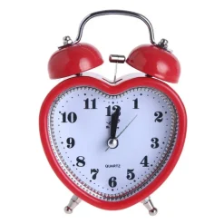 Aesthetic Room Decor*Boogzel Clothing Heart Twin Bell Alarm Clock