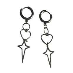 Earrings*Boogzel Clothing Hit The Charts Earrings Silver