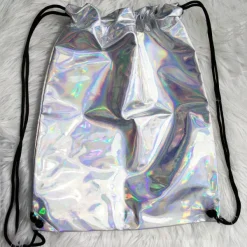 Bags & Purses*Boogzel Clothing Holo Drawstring Bag Holographic