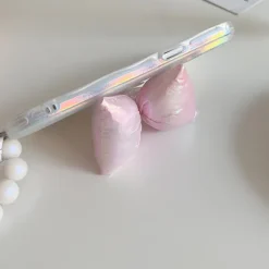 Iphone Cases*Boogzel Clothing Holographic Bow iPhone Case Pink