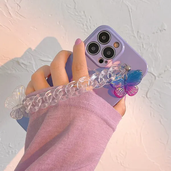 Iphone Cases*Boogzel Clothing Holographic Butterfly Chain iPhone Case