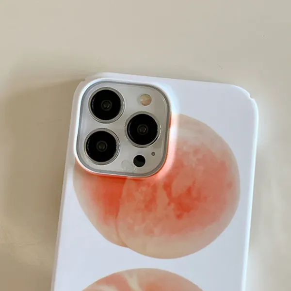 Iphone Cases*Boogzel Clothing Honey Peach iPhone Case White/orange