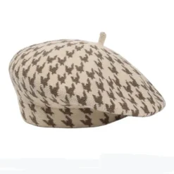 Hats*Boogzel Clothing Houndstooth Beret