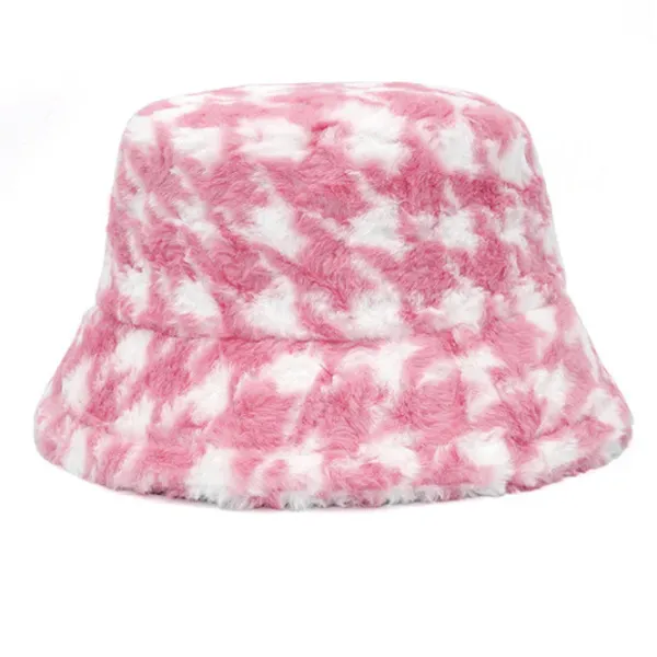 Hats*Boogzel Clothing Houndstooth Bucket Hat