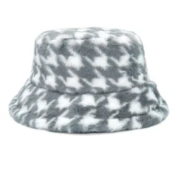Hats*Boogzel Clothing Houndstooth Bucket Hat