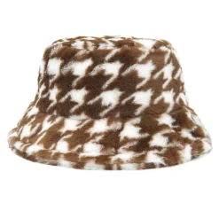 Hats*Boogzel Clothing Houndstooth Bucket Hat