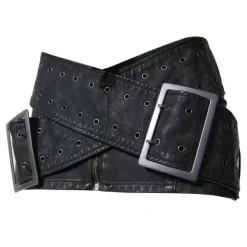 Skirts*Boogzel Clothing Huge Buckle Micro Skirt Black